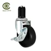 CCE Caster 3 Inch PP Wheel With Plastic Socket Stem Caster