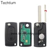 0536 FSK after 2011 board complete remote control car key for Citroen