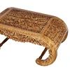 Exclusive Wooden Ottoman Coffee Table Side End Sofa Table Stand
