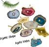 Agate Stone Mix Colour Cupboard Furniture Cabinet Door Drawer Knobs & Pull
