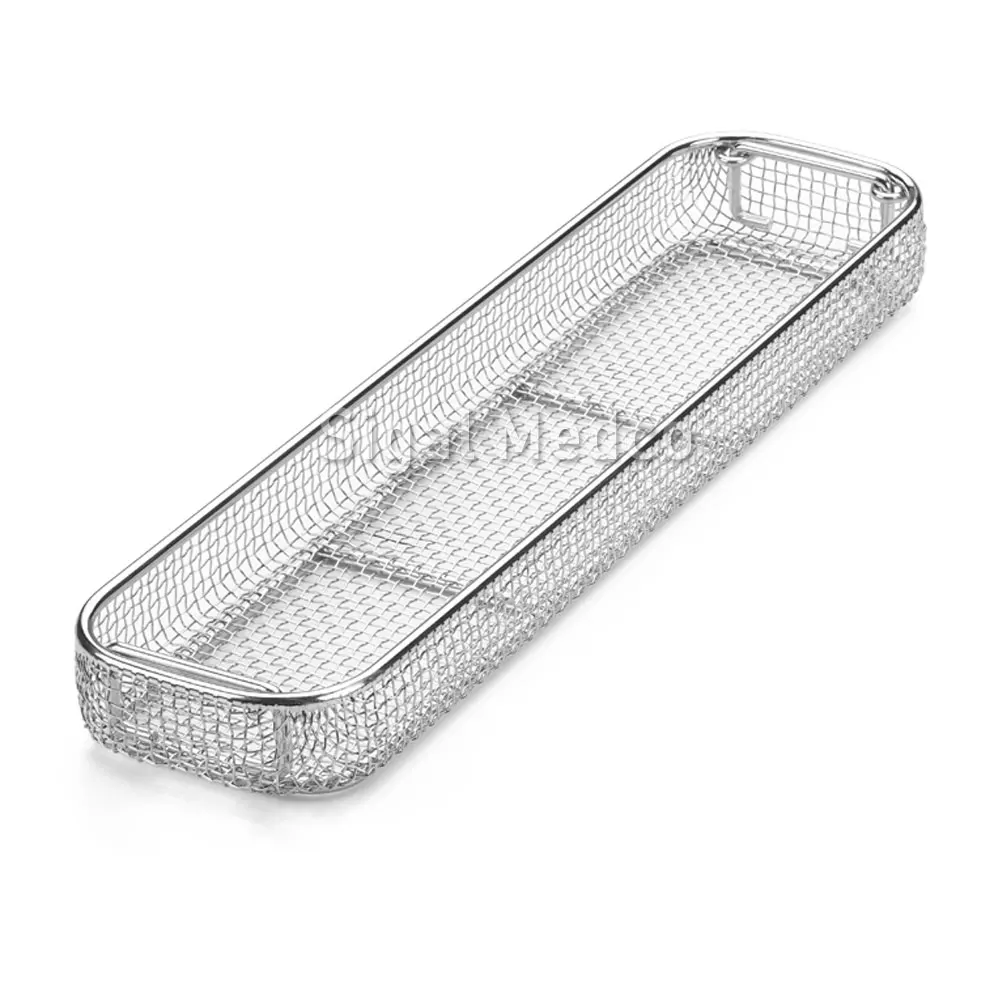 High Grade 304 Stainless Steel Sterilization Wire Mesh Trays & Baskets