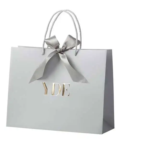 plain white gift bags