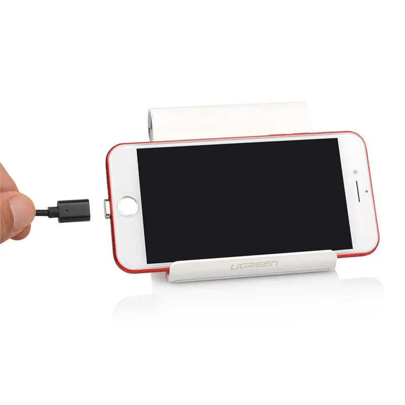 Nylon Braided Magnetic 2 in 1 usb charging cable rock usb cable rende charging cable for iphone 7 android - ANKUX.COM