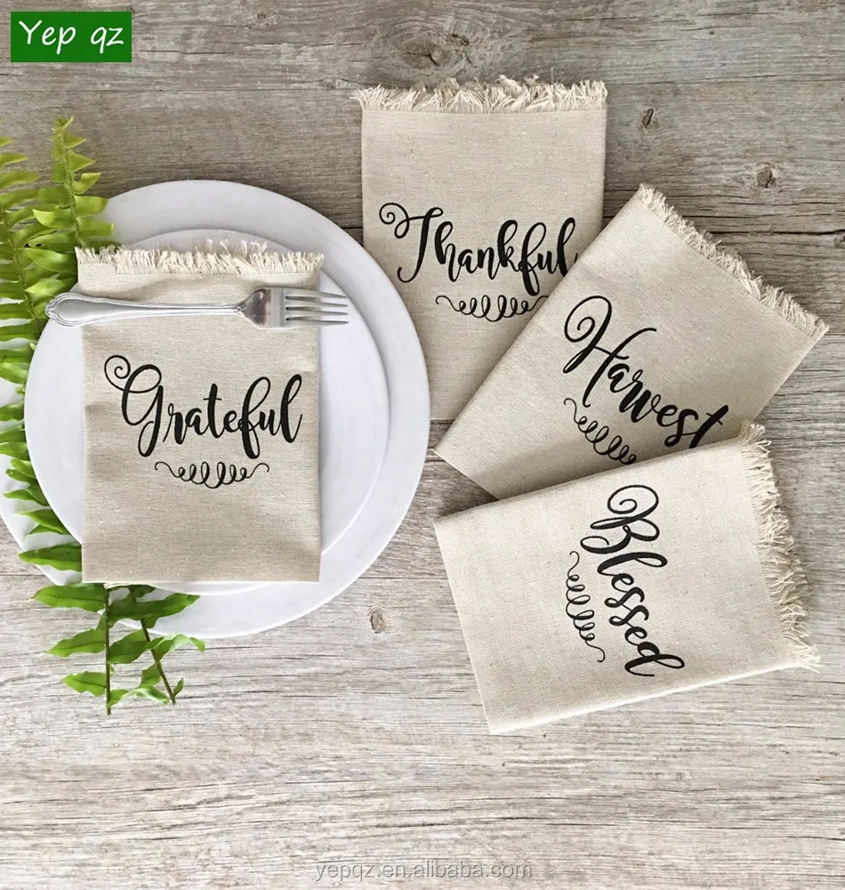 Wholesale Customised Soft Reusable Restaurant Cloth Napkins Buy Cloth