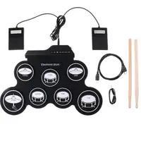 

Non-toxic and harmless environmental protection silicone electronic digital drum kit