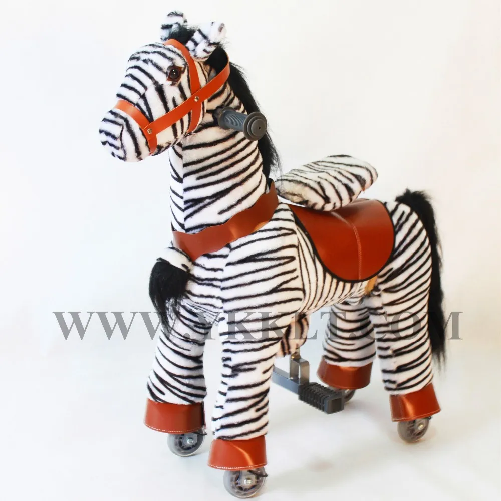 ride on zebra toy