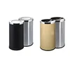 USD21/pcs Dia.380MM*730MM In Stock MOQ 1 PCS round stainless steel bin trash bin recycle bin