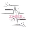 2 pcs. Professional hair cutting thinning scissors hairdressing kit Steel 316 Beauty Instruments by Zabeel Industries