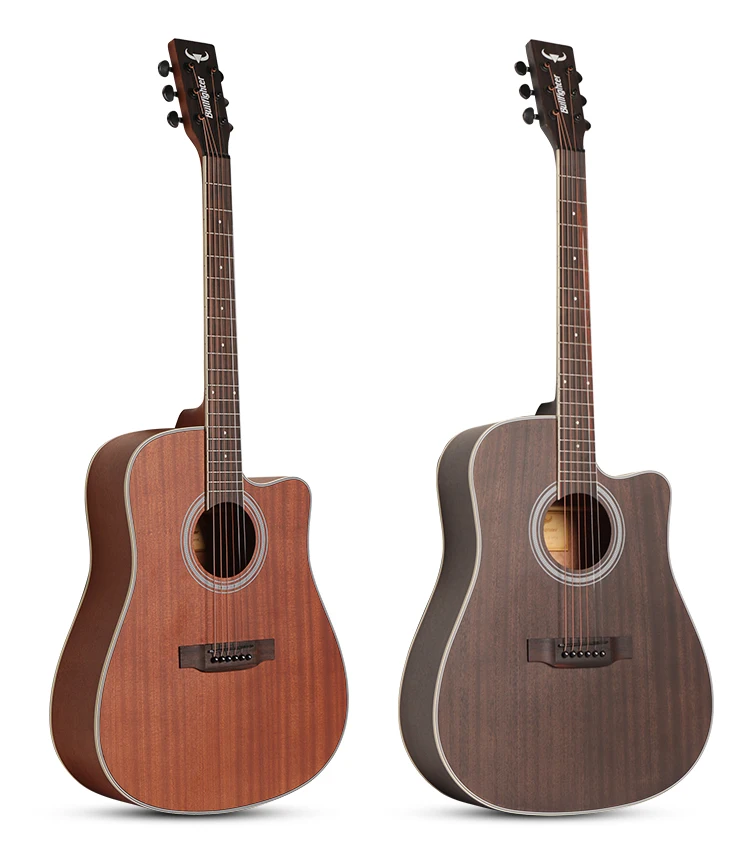 Bullfighter D-4015 Wholesale price Custom Brand Cutway Acoustic Guitar