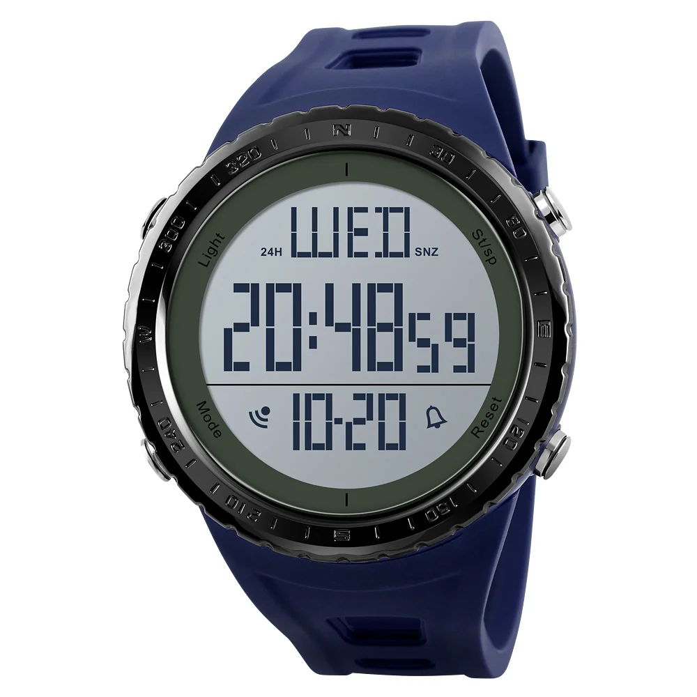 

skmei 1310 large display digital branded wrist wholesale import watches, 5 colors