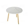High quality so cutely white quartz table top stone end table stone table tops natural stone for hotel