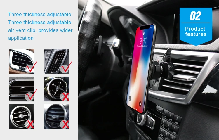 magnetic car phone holder