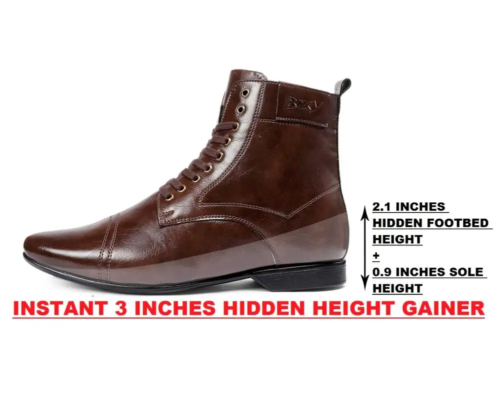
Height Increasing Elevator Men`s Boots 