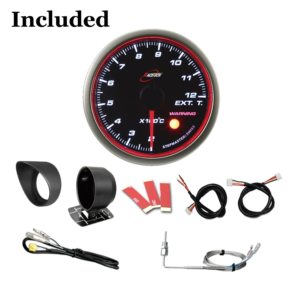 52mm White Led Warning Light Exhaust Gas Temp Gauge Buy Car Accessories Exhaust Gas Temperature Gauge High Quality Universal Vehicle Egt Gauges Hot Warning Light Smoked Lens White Led Gauge Product On Alibaba Com