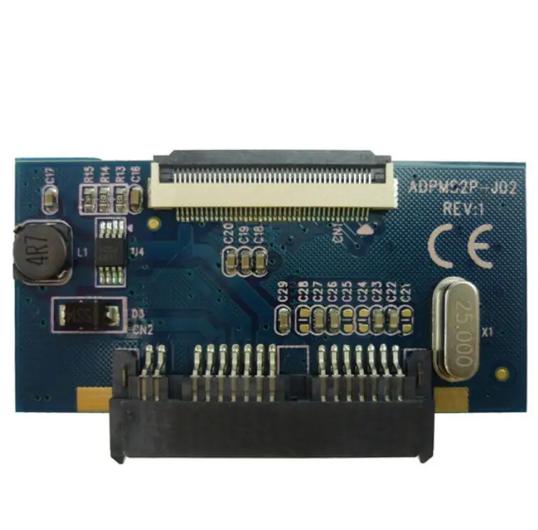 SinLoon CE ZIF to 3.5 IDE,ZIF CE 1.8 Micro Drive to 3.5 Inch IDE 40 Pin Adapter with 2 Cables CE to IDE 