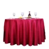 wholesale table linens 132 inch jacquard round table cloth for wedding decorations
