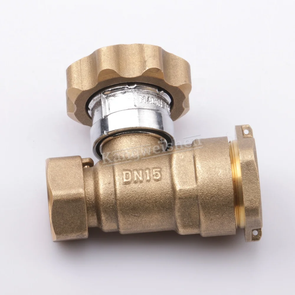 Kangweishen Waterproof Lock Brass Ball Valve With Key Buy