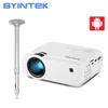 Android Video Projector With Ceiling Mount Bracket 20cm to 40cm Adjustable