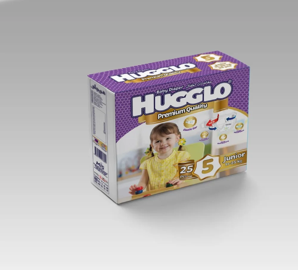 Prestige A Quality Hugglo Twince Pack Baby Diaper Nappies From Turkey