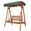 Teak Wood Swing Bench Wooden Outdoor Garden Furniture