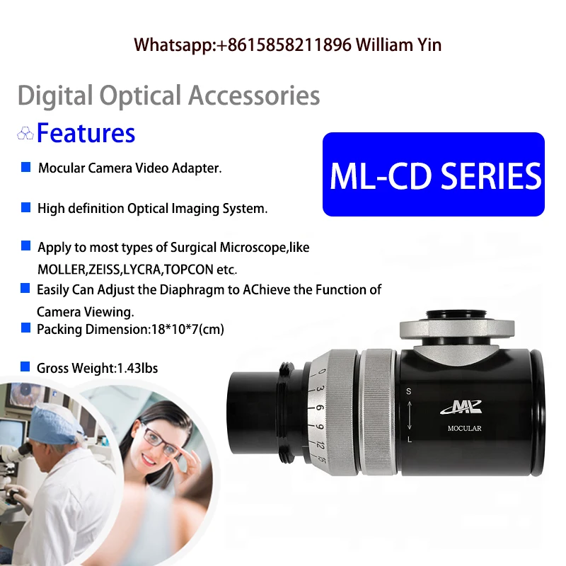Ccd Camera Adaptor For Slit Lamp And Operating Microscope Adapter Buy