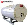 Factory Outlets Wet Back Structure 1000kg/hr Oil Gas Boiler For Mixing Plant Industry