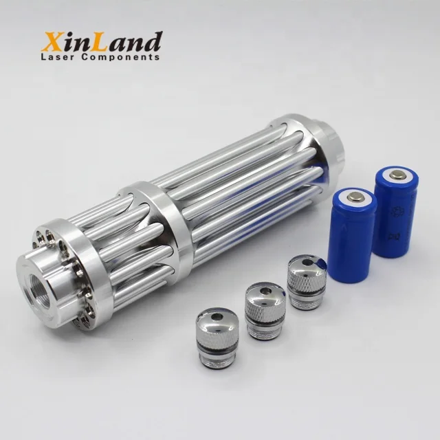 

High Power 1watt Burning Cutting Blue Laser Light Pointer