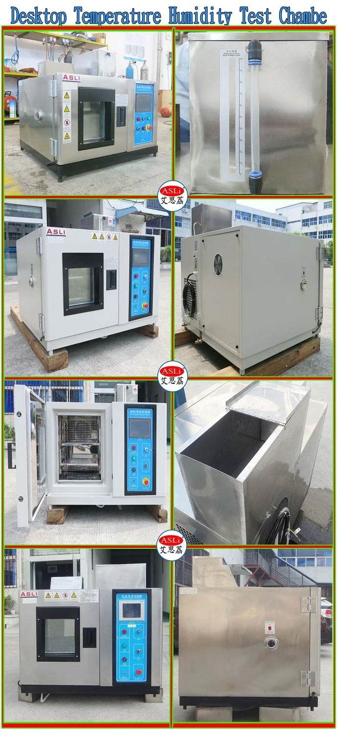 High Quality Touch Screen Control Desktop Temsperature Humidity Test Chamber