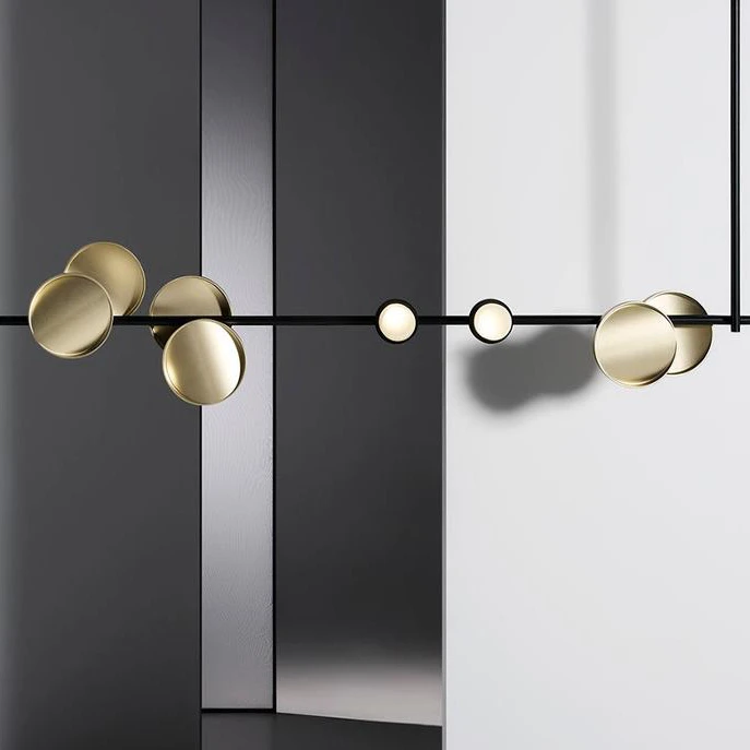 Modern Stylish Typography Lighting System CILON LED Suspension Pendant Light