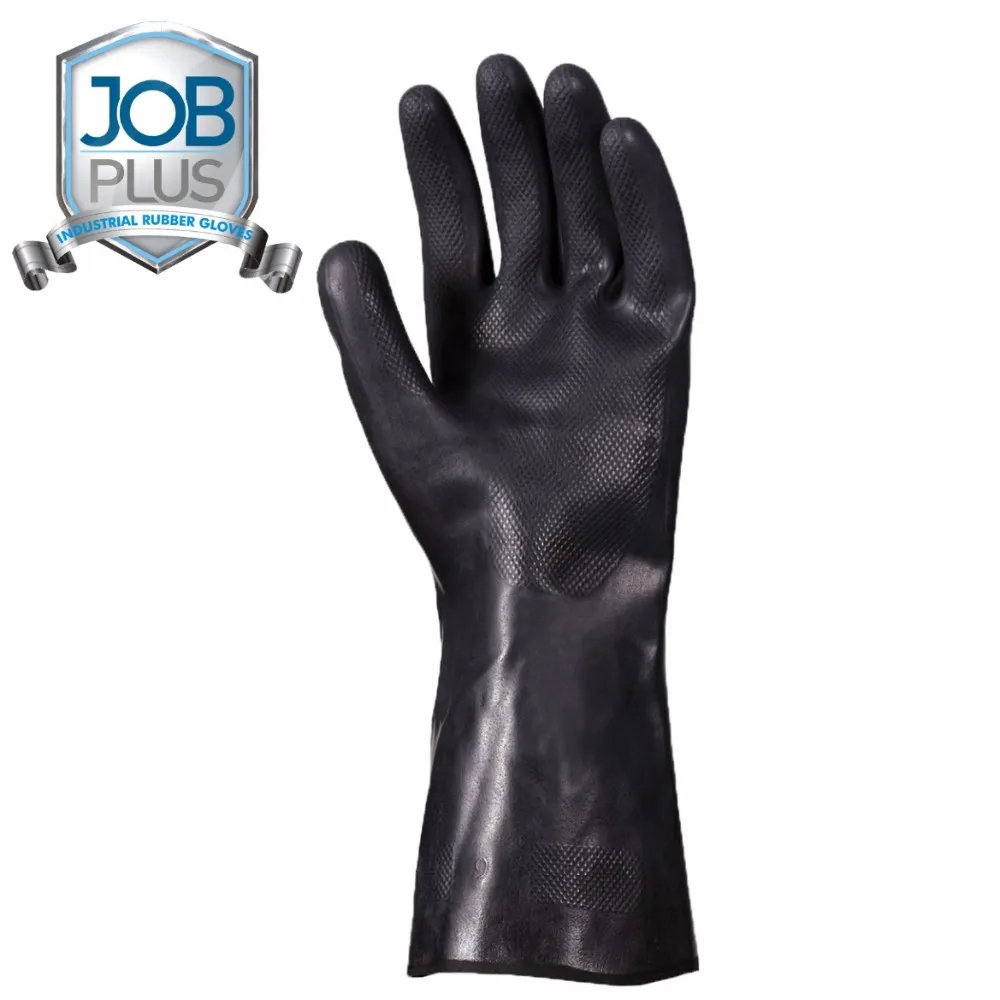 Best Quality Made In Malaysia Gloves Thick Black Neoprene Rubber Gloves ...