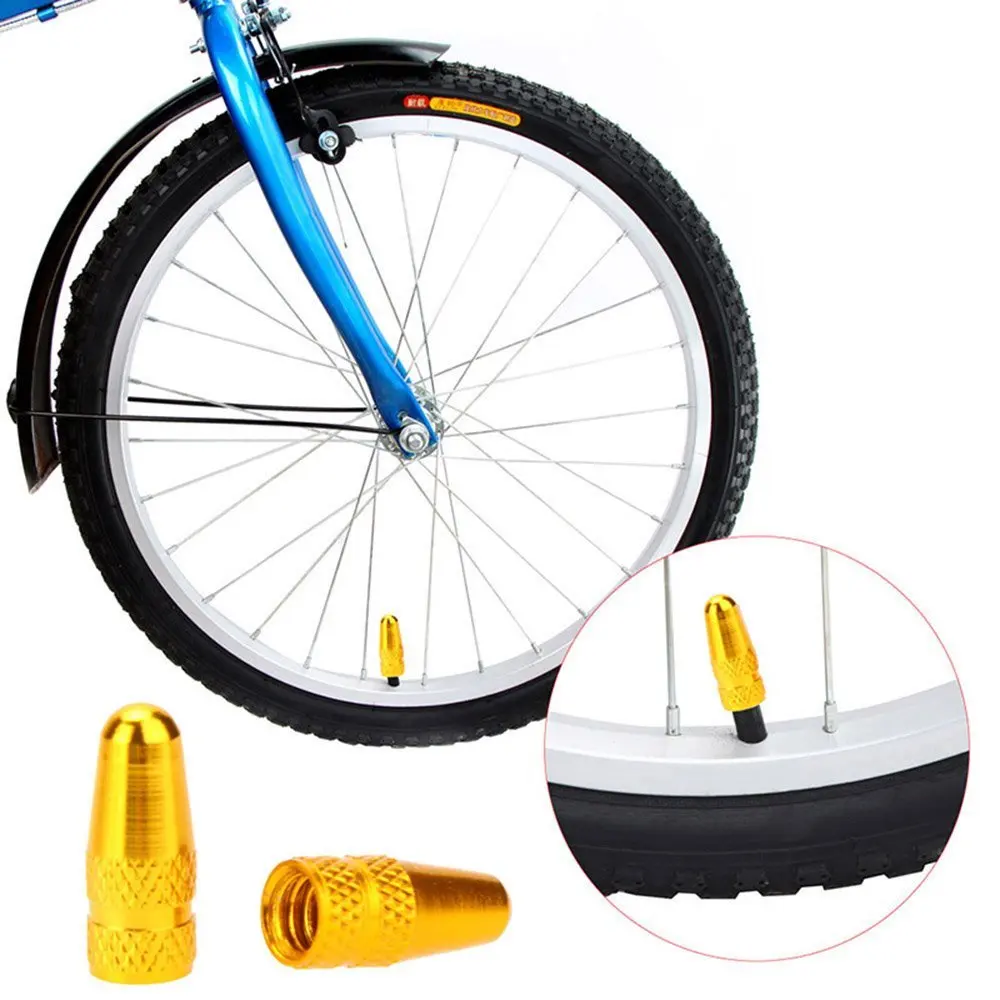 2PCS Bike Bicycle MTB Presta Wheel Rim Tyre Stem Air Valve Cap Dust Cover