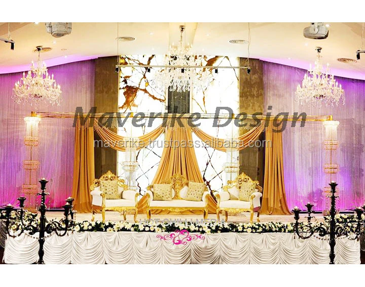 Indian Wedding Crystal Mandaps Stage Decoration Buy Wedding