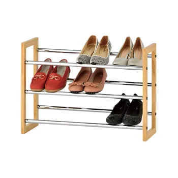 3 Tier Wooden Extendable Shoe Rack Buy Wood Shoe Rack Folding Shoe Rack Shoe Rack Organizer Product On Alibaba Com