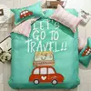 Style Maniac Heavy Glace Cotton Double Side Printed Comforter Bedsheet With 2 Pillow Covers