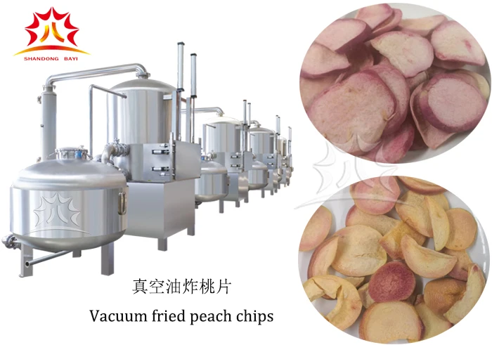 high quality fruit chips vacuum fryer mixed fruit chips vacuum fryer