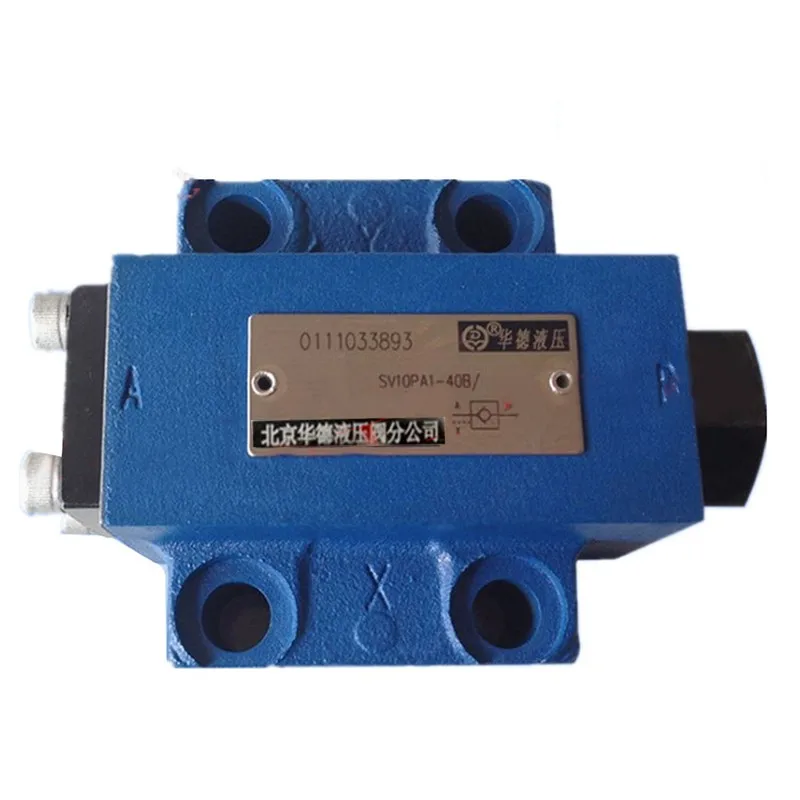 Huade Hydraulic One Way Check Valve Sv20pa130b Hydraulic Control Valve