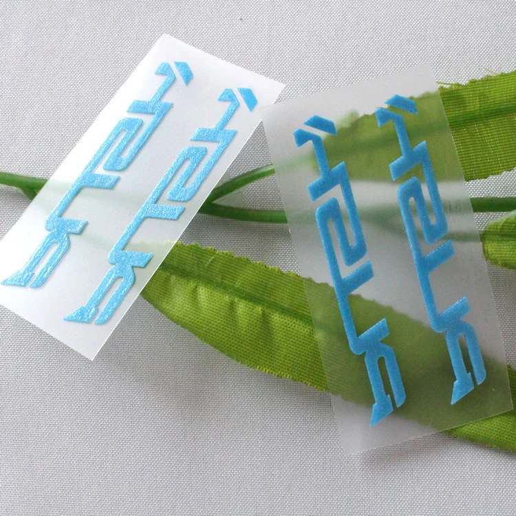 Making silicone heat transfer pvc rubber heat transfer label