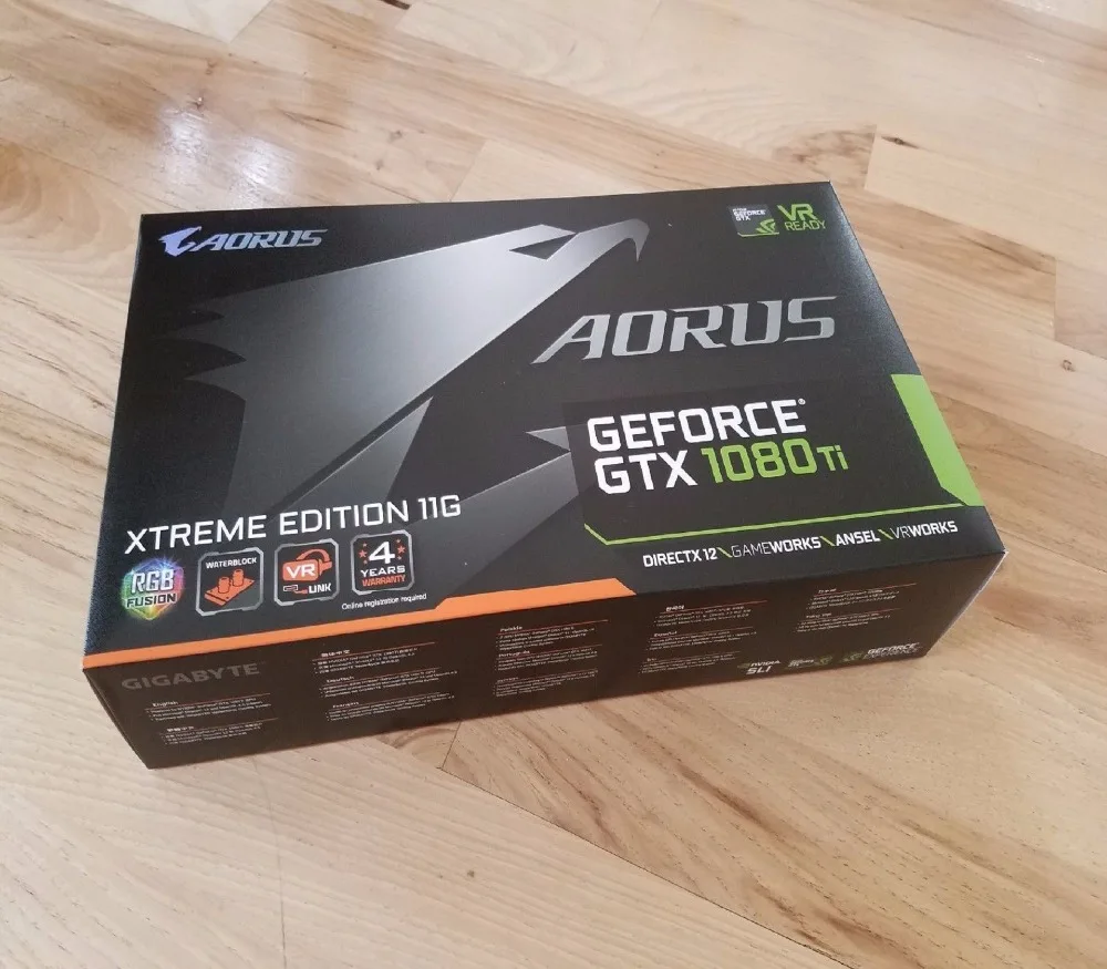 Gigabyte Aorus Geforce Gtx 1080 Ti 