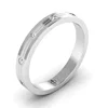 0.15 Ct Troy Tale Round Diamond Gold Band Ring