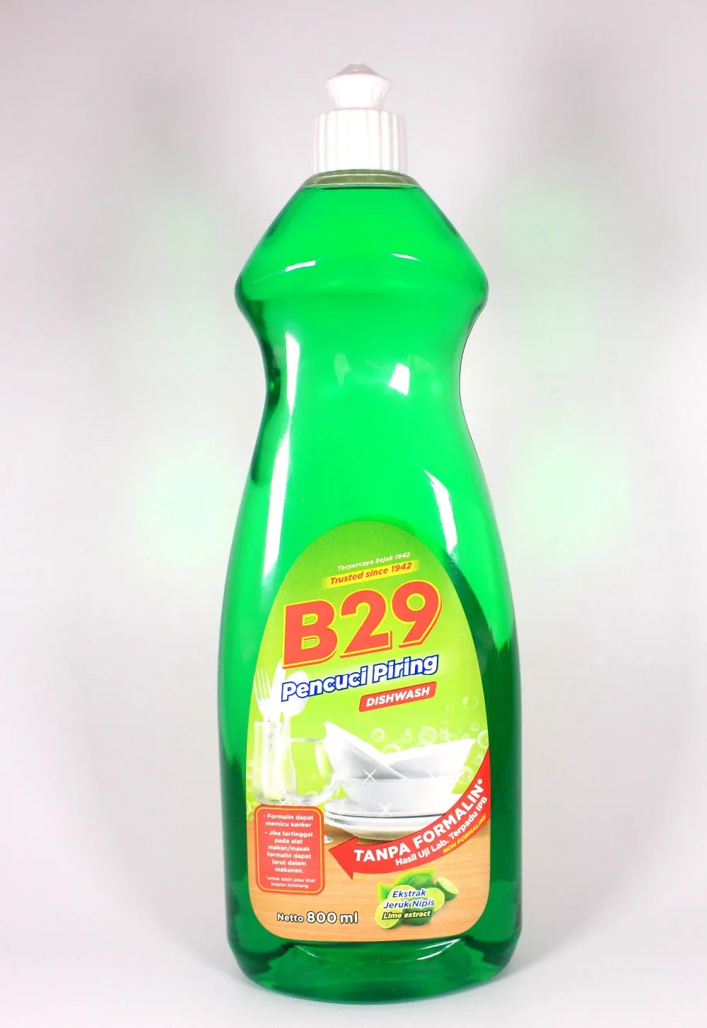 b29 dishwashing liquid formaline free