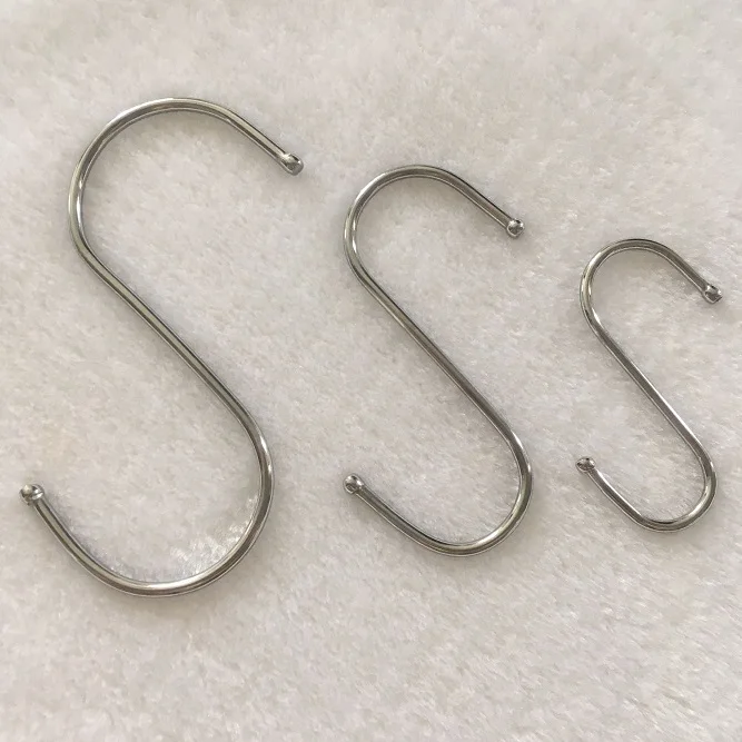 Discount Price Supply Hangers Metal Hook Stainless Steel S Shaped Hooks