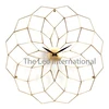 sun shaped wall clock