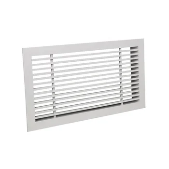 Aluminium Linear Bar Grille Fixed Blade Ceiling Air Diffuser As Supply ...