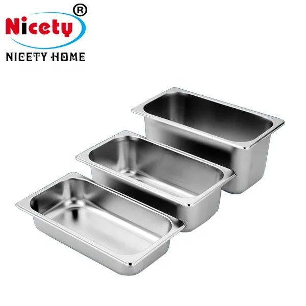 Hotel Supply Stainless Steel Stackable Gastronome Trays Buffet Chafing ...