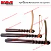 wooden truncheons with two green webbing
