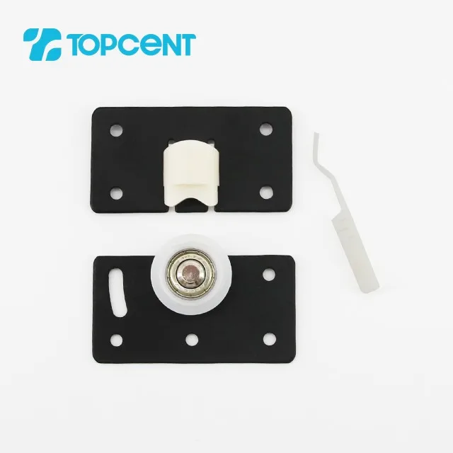 Topcent Wooden Door Fitting Wheels Wardrobe Sliding Door Rollers