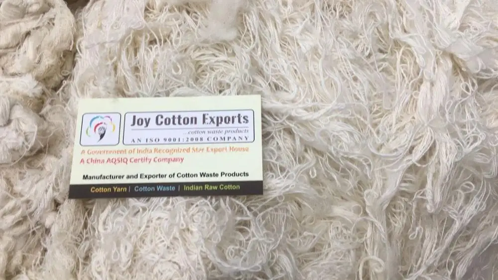 
COTTON HARD WASTES SPINNING YARN waste 