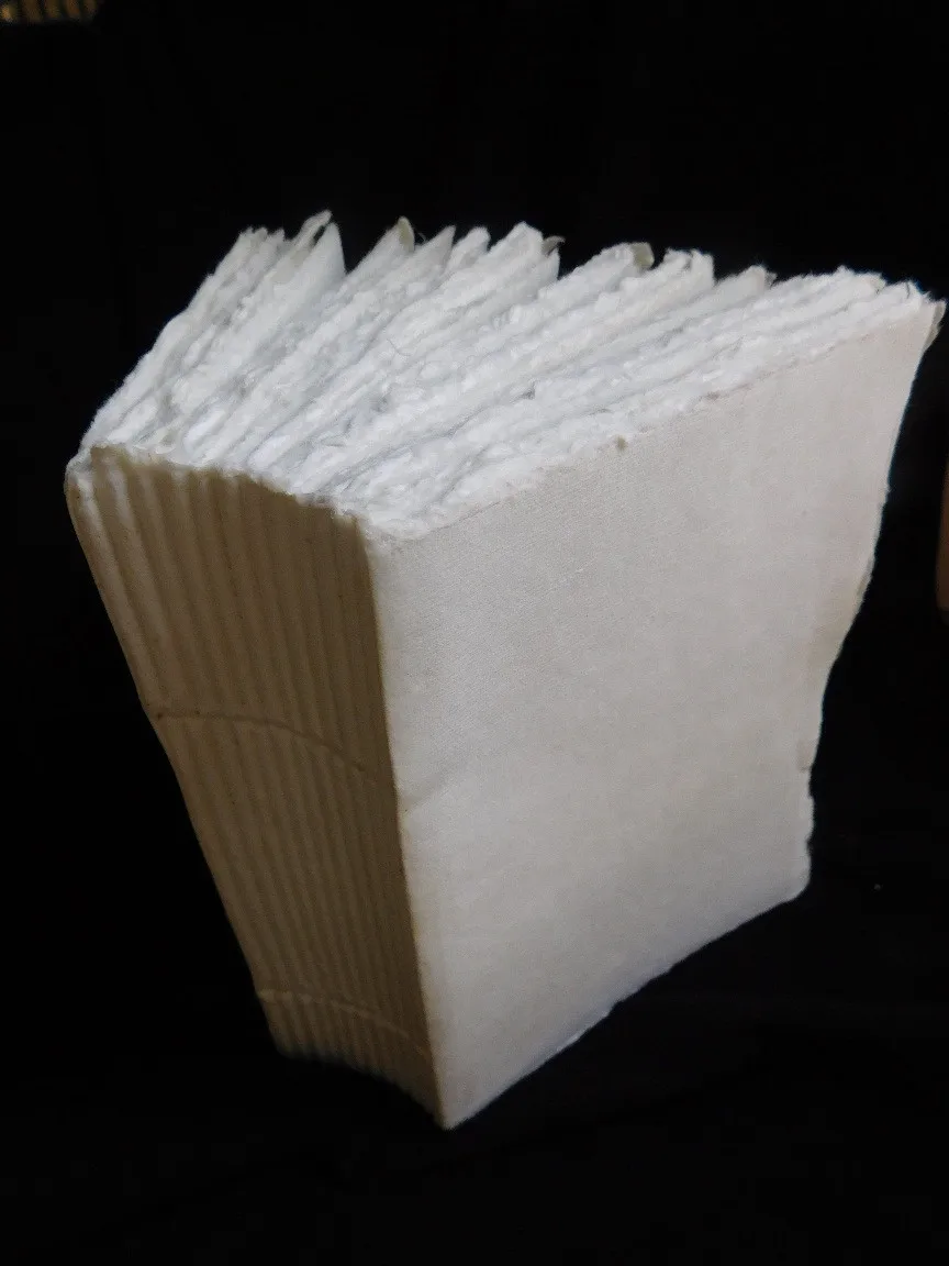 Cotton Rag Handmade Papers For Journals Available With Deckle Edges