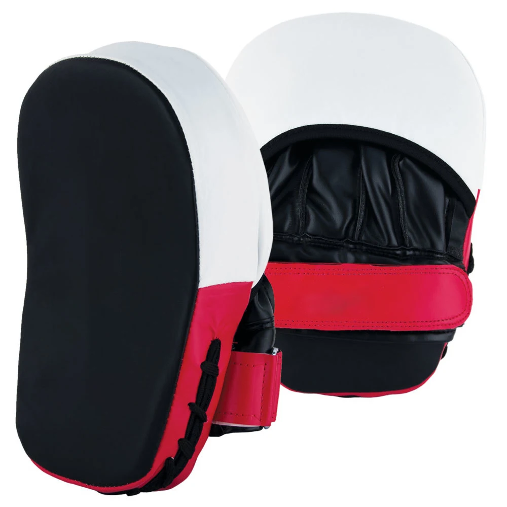 Pu Leather Boxing Focus Pads For Sparring Buy Red Black Focus Pads