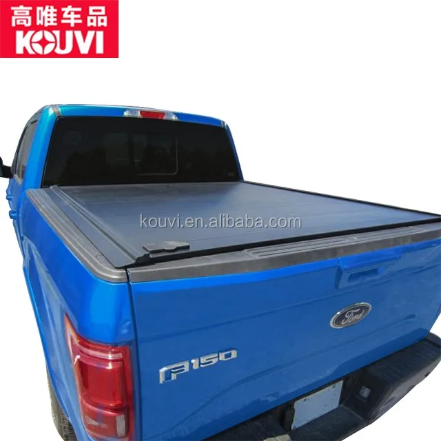 Kv8805 Pickup Truck Bed Retractable Tonneau Cover For Ford F150 55 Buy Retractable Tonneau Coverretrax Tonneau Coverretrax Bed Cover Product On